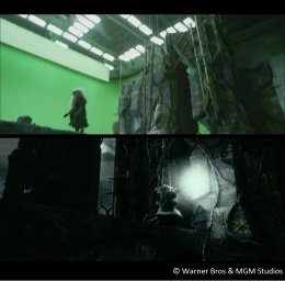 Thrain at Dol Guldur (escape VFX)