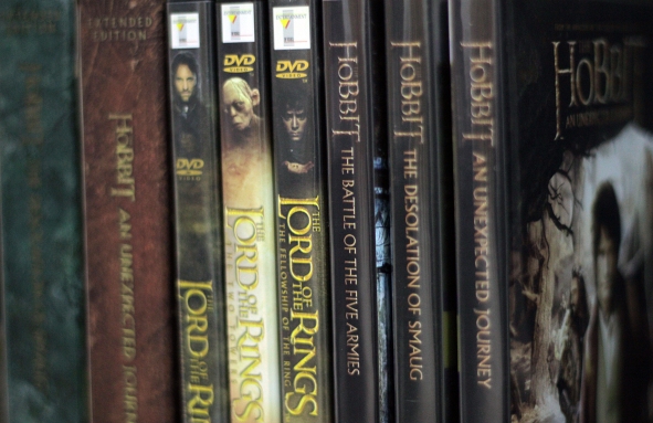 The Hobbit and The Lord of the Rings Trilogies DVDs